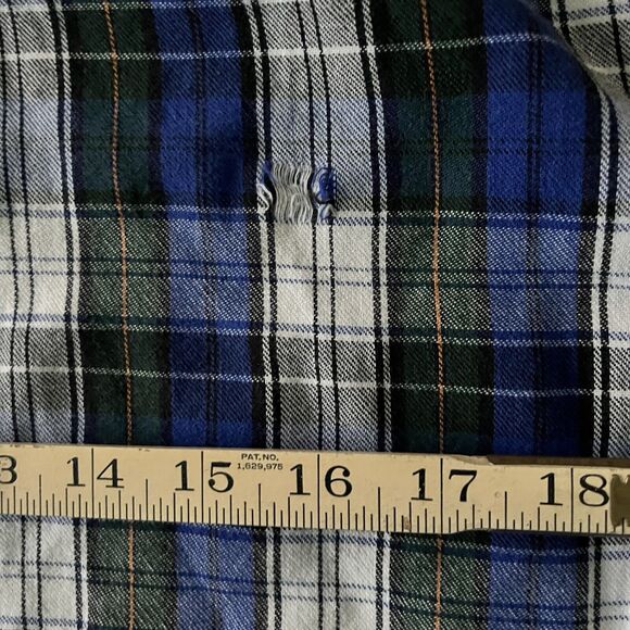 Woolrich Plaid Flannel Shirt Men’s Small Vintage Long Sleeve - Picture 6 of 7